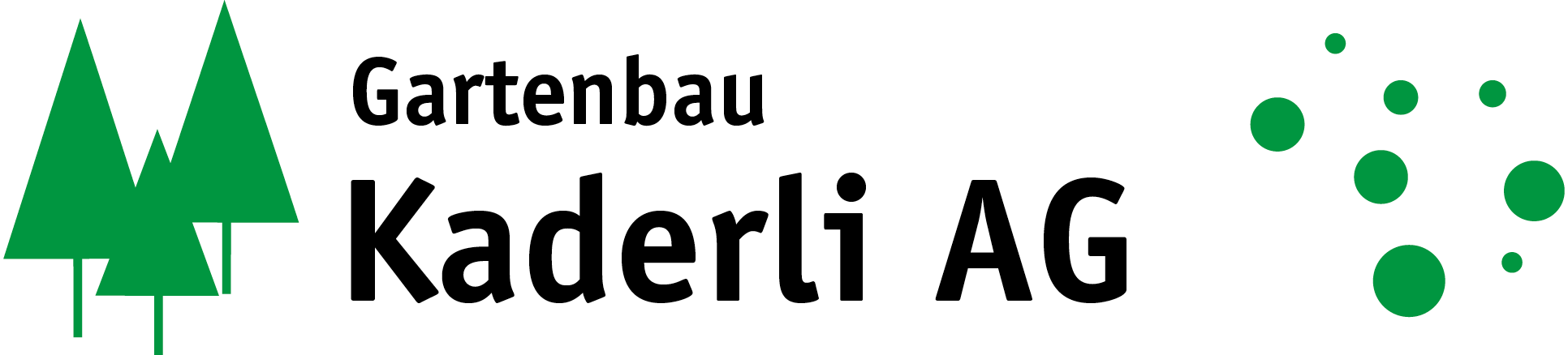 Kaderli AG – Gartenbau (Stage) Logo